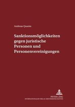 Sanktionsmoeglichkeiten Gegen Juristische Personen Und Personenvereinigungen