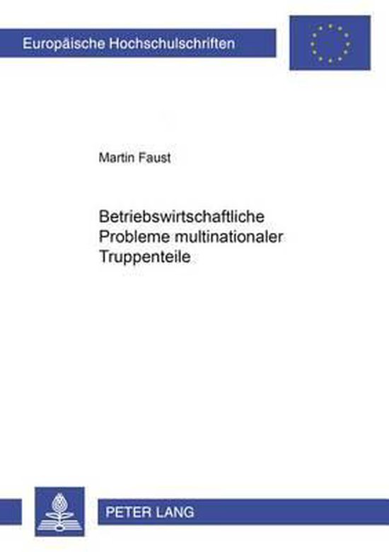 Betriebswirtschaftliche Probleme multinationaler Truppenteil ... - cover
