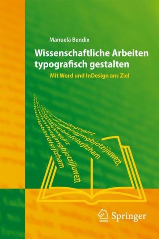 Wissenschaftliche Arbeiten typografisch gestalten - cover