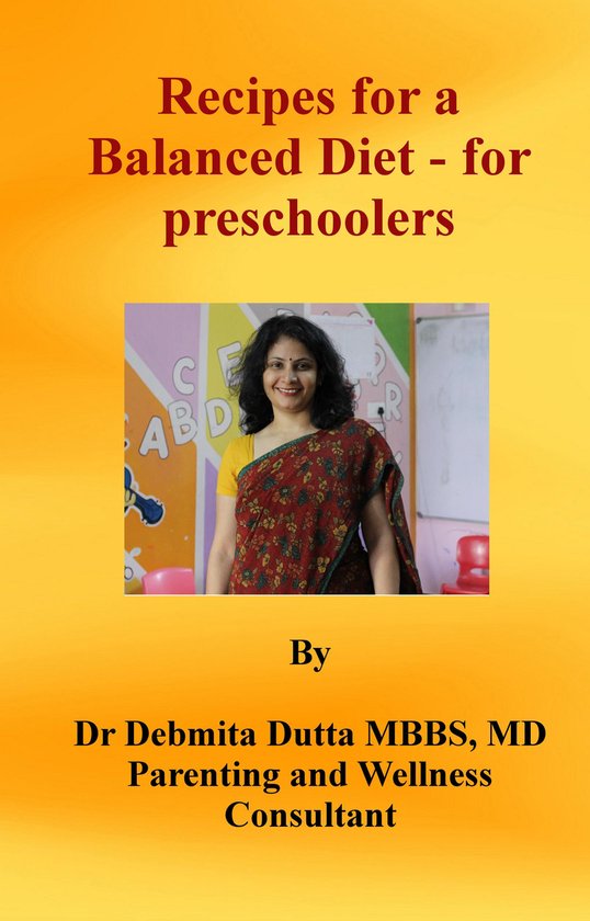Recipes for a Balanced Diet - for preschoolers - cover