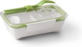 lunchbox Bento wit - lime groen