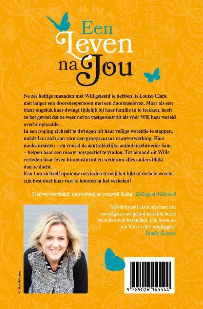 Lou Clark 2 - Een leven na jou - back cover