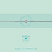 toevoegen Kilometers rand Heart to Get bracelet, silver, infinity, infinite love | bol.com