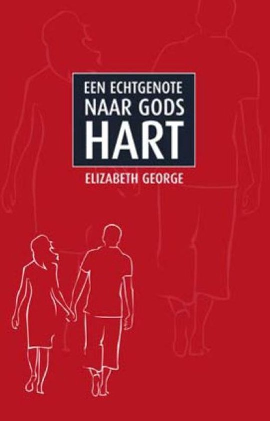 Boekomslag met de titel "Een echtgenote naar Gods hart" en een illustratie van twee koppels.