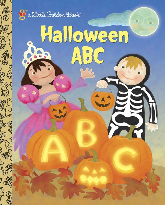 Little Golden Book - Halloween ABC - cover