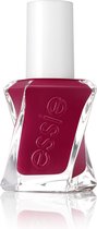 Essie gel couture - 340 drop the gown - rood - glanzende nagellak met gel effect - 13,5 ml