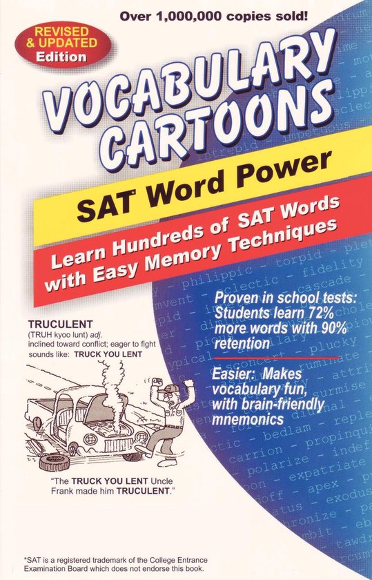 Vocabulary Cartoons, SAT Word Power - cover