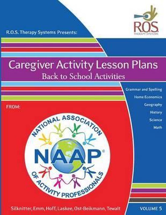 Caregiver Activity Lesson Plans - cover
