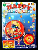 2 muziekinstrumenten van Happy party band