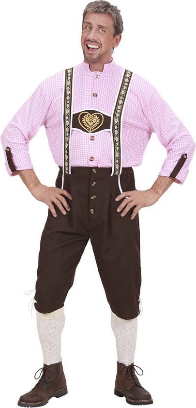 "Volwassen Tiroler Outfit - Verkleedkleding - Small"