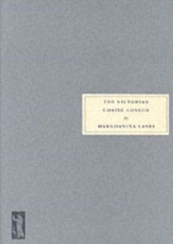 Boek met de titel 'The Victorian Chaise-Longue' door Margahita Lacey op een grijze omslag.