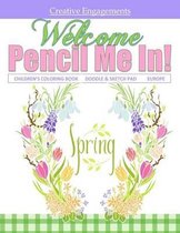 Welcome Spring Children's Coloring Book Doodle & Sketch Pad