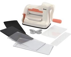 Creativ Company Stans- en embossingmachine starterset A7 vel 74x105 mm 1 set