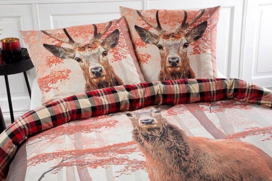 Lits-jumeaux - Flanel - Strepen - Unisex - Bloemen Lits-jumeaux - Flanel - Strepen - Unisex - Bloemen