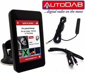 Autodab GO+ dab ontvanger, aansluiten via FM modulator of aux
