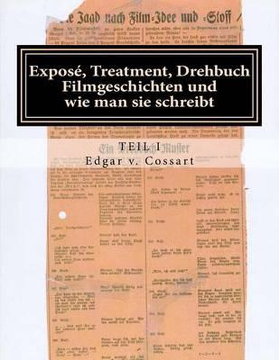 Exposee, Treatment, Drehbuch - cover