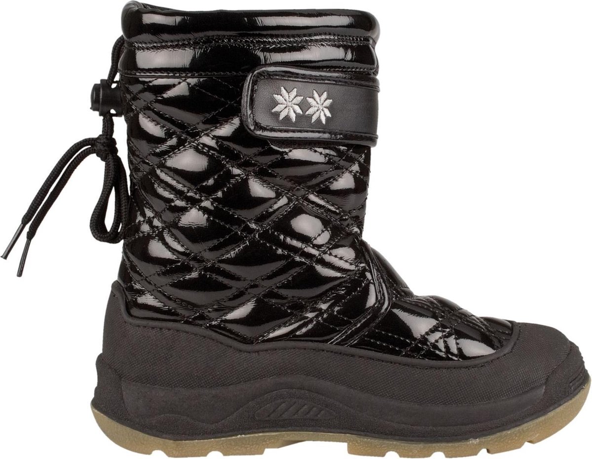 Winter-grip Snowboots Quilt Meisjes Zwart