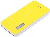 Rock Elegant Side Flip Case Lemon Yellow Apple iPhone 5C