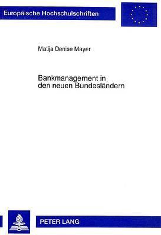 Bankmanagement in den neuen Bundesländern - cover