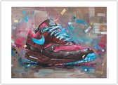 Air max 1 Piet Parra Amsterdam poster (70x50cm)