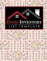 Home Inventory List Template