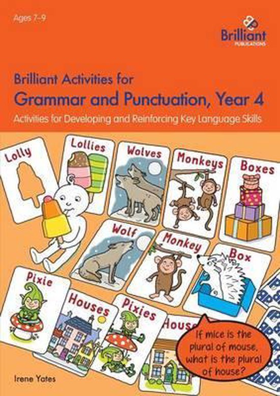 Briliant Activ For Gramar & Punctu Yr 4 - cover