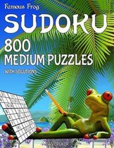 Famous Frog Sudoku 800 Medium Puzzles with Solutions