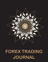 Forex Trading Journal Black and Gold Mandala