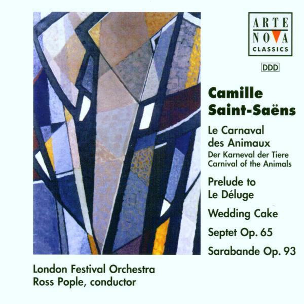 Saint-Saens: Carnival of the Animals, etc/ Ross Pople, et al