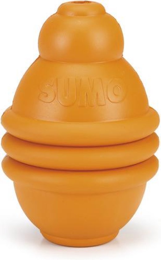 Beeztees Sumo Play - Hondenspeelgoed - Rubber - Oranje - L