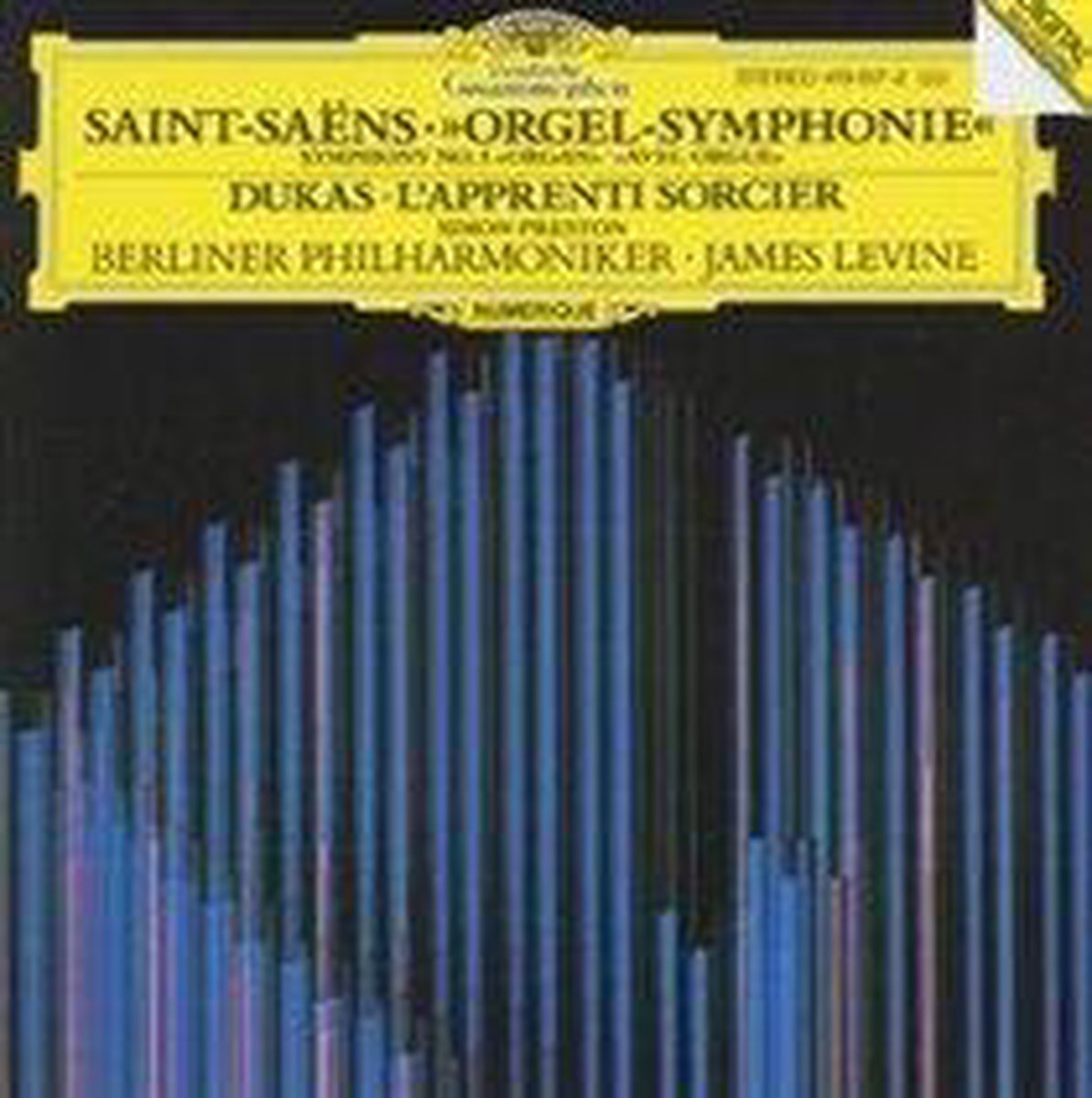 Saint-Saens: Symphony no 3; Dukas / Levine, Berlin PO