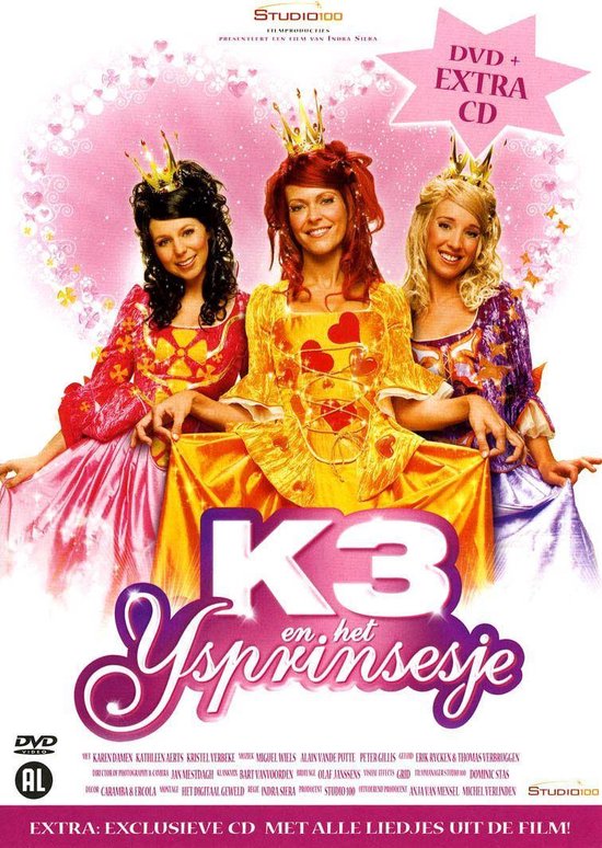 K3 en Het Ijsprinsesje CD (album) Muziek