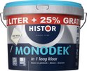 Histor Monodek Muurverf - 12,5 liter - Gebroken Wit