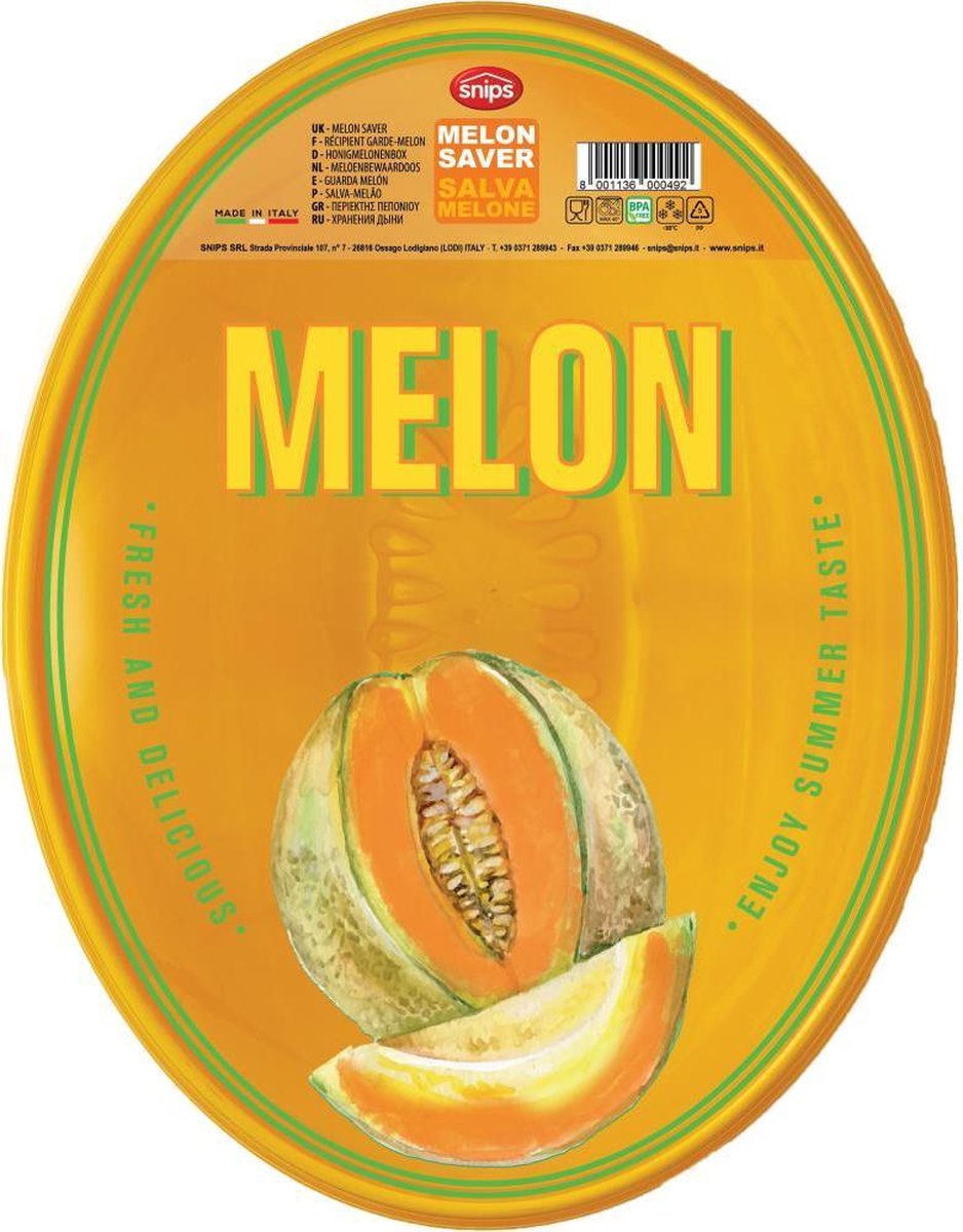 Snips - Meloen bewaarbox - 4liter