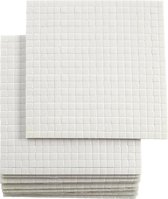 3D foam pads, afm 5x5 mm, dikte 2 mm, 10x400 stuks