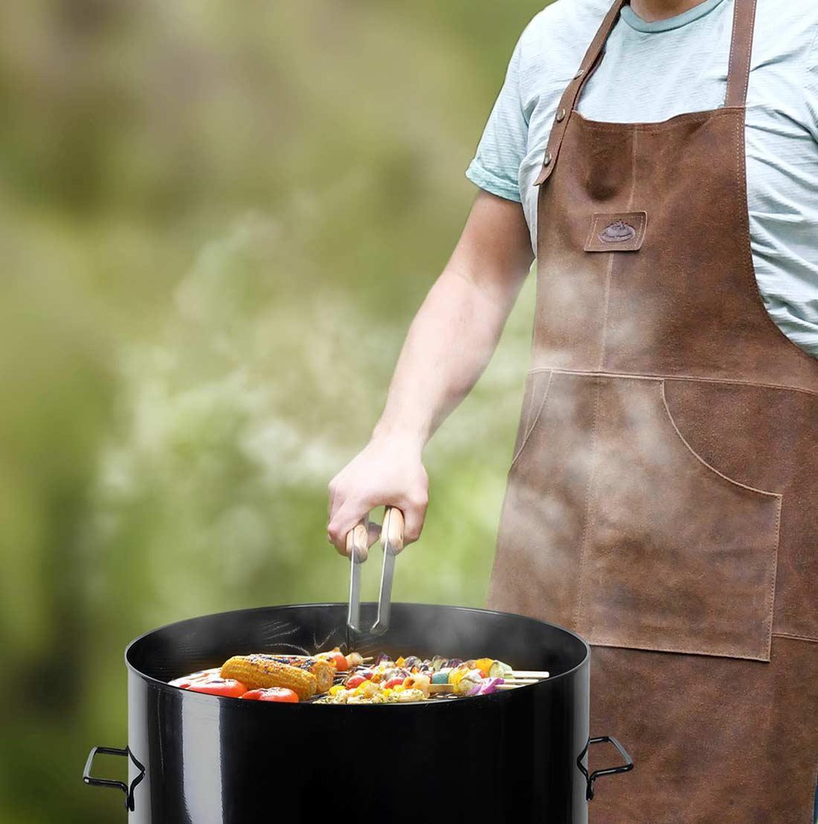| Esschert design leren BBQ schort buffelleer Leren Bbq Schort Aanbieding bij Action