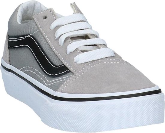 Vans - Old Skool - Skate sneakers - Jongens - Maat 39 - Grijs;Grijze - Q7L  -Drizzle/Black | bol.com