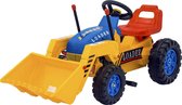 Trapvoertuig 110 cm - trapauto shovel skelter / graafmachine / bulldozer / trator / traptractor