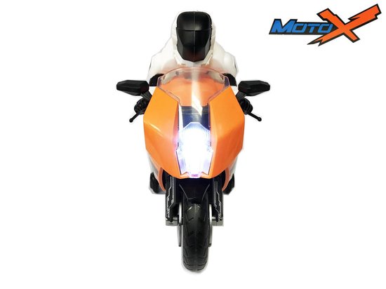 MOTO X - Moto télécommandée 2.4GHZ - LED et sons de moteur - Moto  (rechargeable)