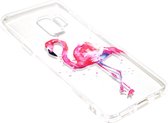 Flamingo hoesje siliconen Geschikt voor Samsung Galaxy S9 Plus