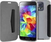 PURO Samsung Galaxy S5 Folio Wallet Case - Transparant Zwart