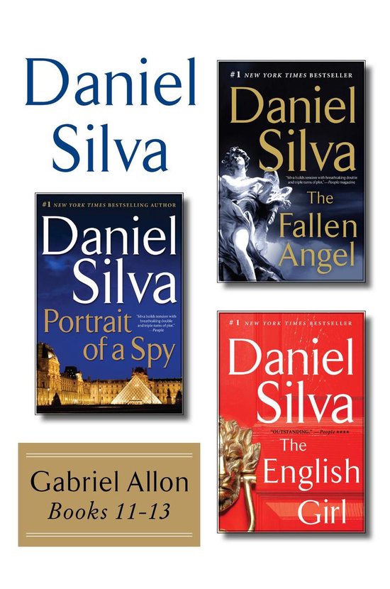 Daniel Silva's Gabriel Allon Collection, Books 11 - 13 - cover