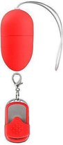 10 Speed Remote Egg Medium - Rood - Trilei