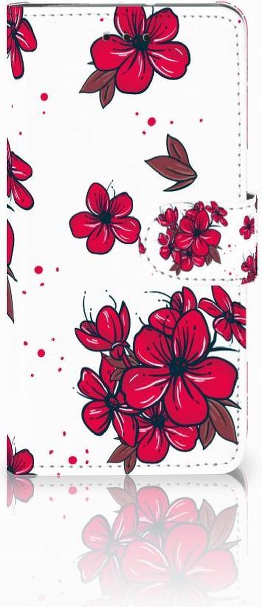 Motorola Moto G7 Play Hoesje Blossom Red