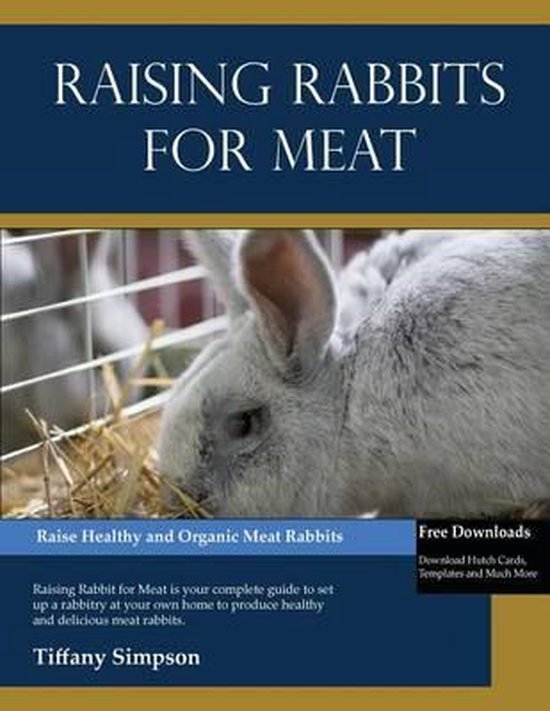 Raising Rabbits For Meat - cover