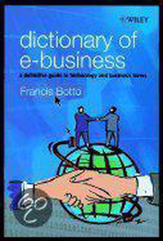 Dictionary of E-Business - cover
