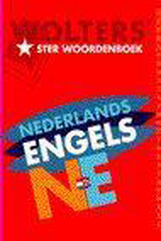 Wolters' ster woordenboek Nederlands/Engels - cover