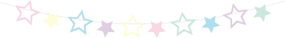 Sterren Pastel - 1.4 Meter