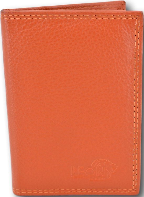 LeonDesign - 16-CC1502-14 - chemise pour cartes - orange - cuir