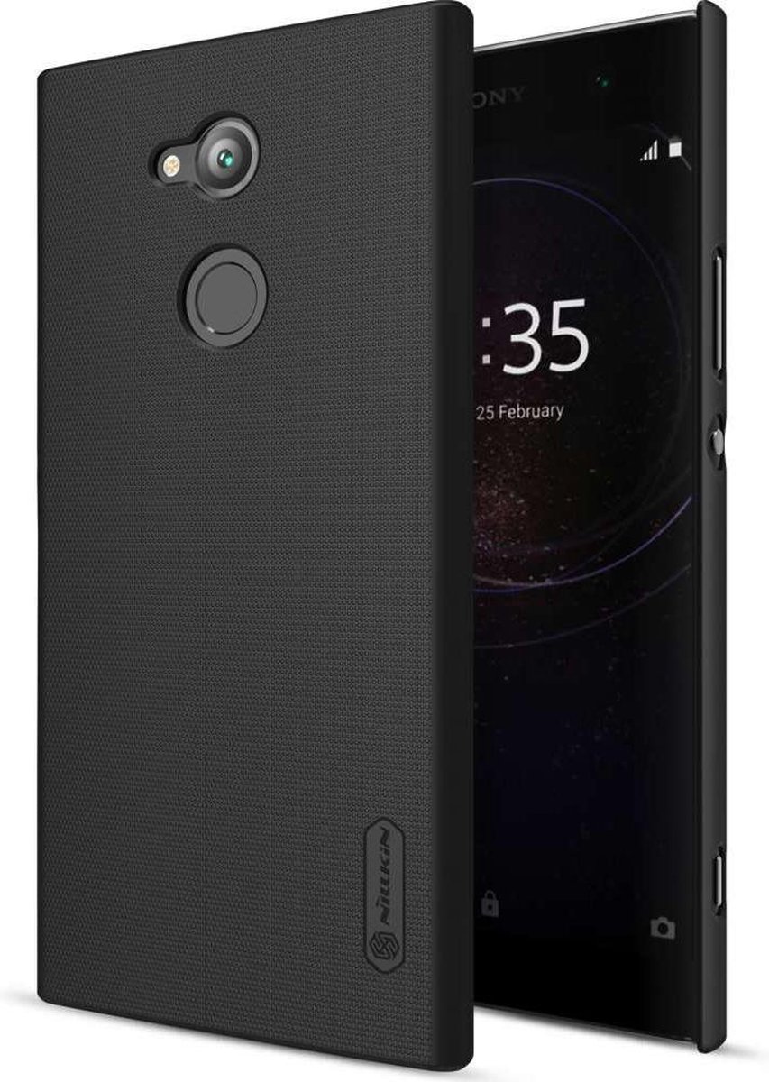 Nillkin Super Frosted Shield Backcover voor de Sony Xperia XA2 Ultra - Black